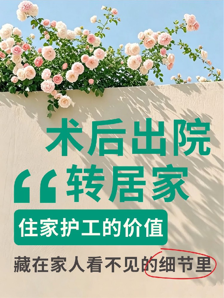 术后出院转居家，住家护工的价值，远远被低估